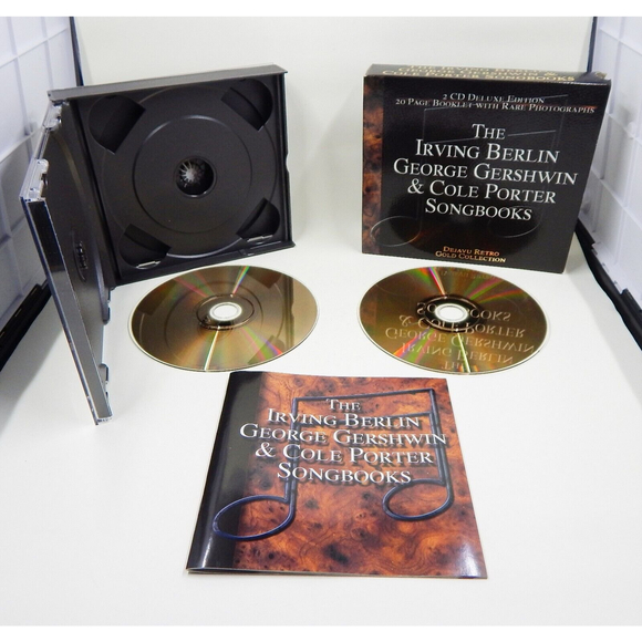Irving Berlin, George Gershwin, Cole Porter Songbooks-Dejavu Retro Gold 2 CD set - Picture 3 of 11
